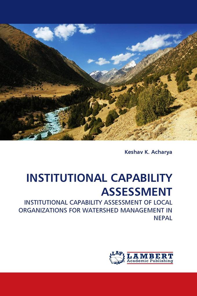 INSTITUTIONAL CAPABILITY ASSESSMENT