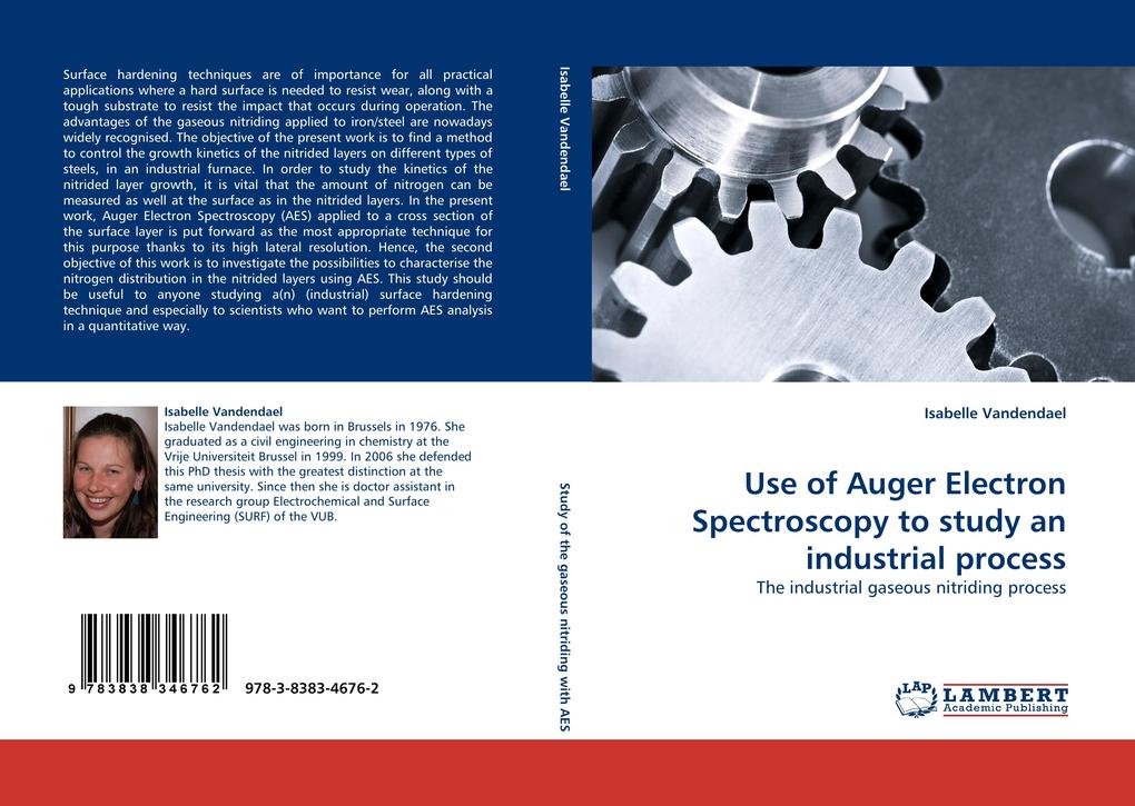 Use of Auger Electron Spectroscopy to study an industrial process