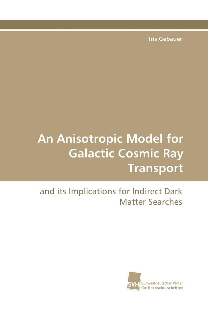 An Anisotropic Model for Galactic Cosmic Ray Transport