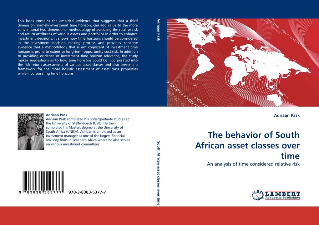 The behavior of South African asset classes over time