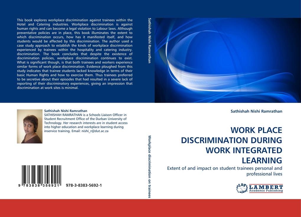 WORK PLACE DISCRIMINATION DURING WORK INTEGRATED LEARNING