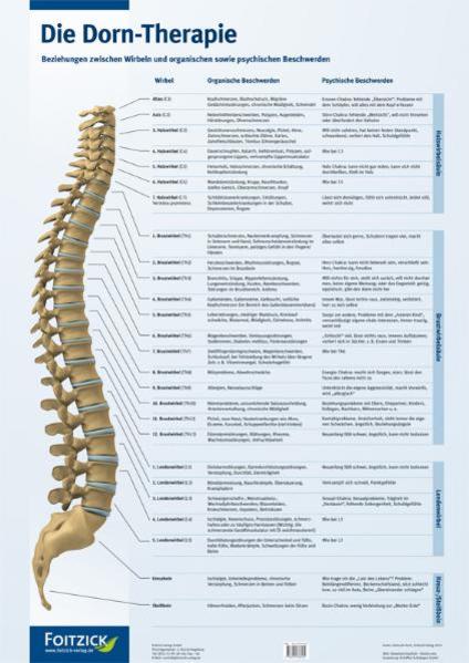 Die Dorn-Therapie. Poster 594 x 84 cm