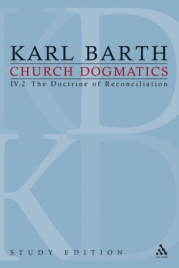 Church Dogmatics Study Edition 25