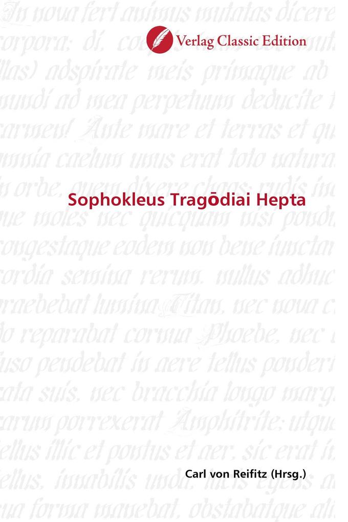 Sophokleus Tragdiai Hepta