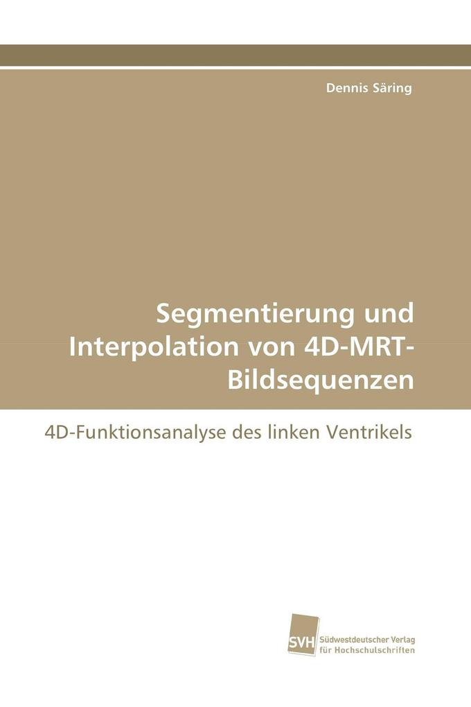 Segmentierung und Interpolation von 4D-MRT-Bildsequenzen