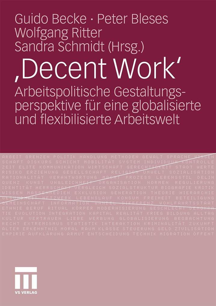 Decent Work'