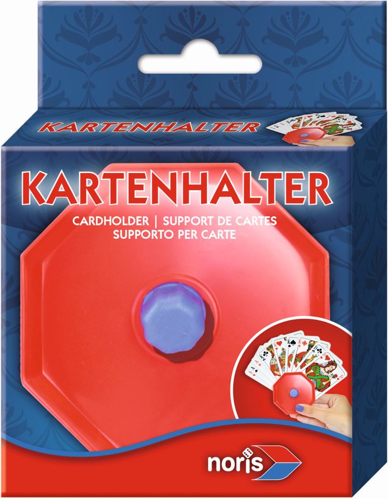 Noris Spiele - Spielkartenhalter aus Kunststoff