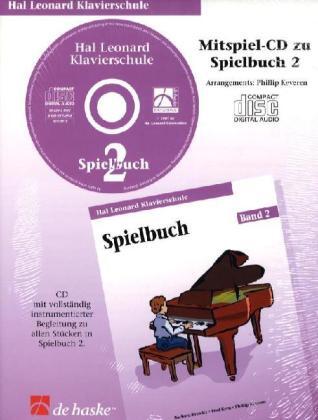 Hal Leonard Klavierschule Spielbuch. Tl.2 1 Audio-CD