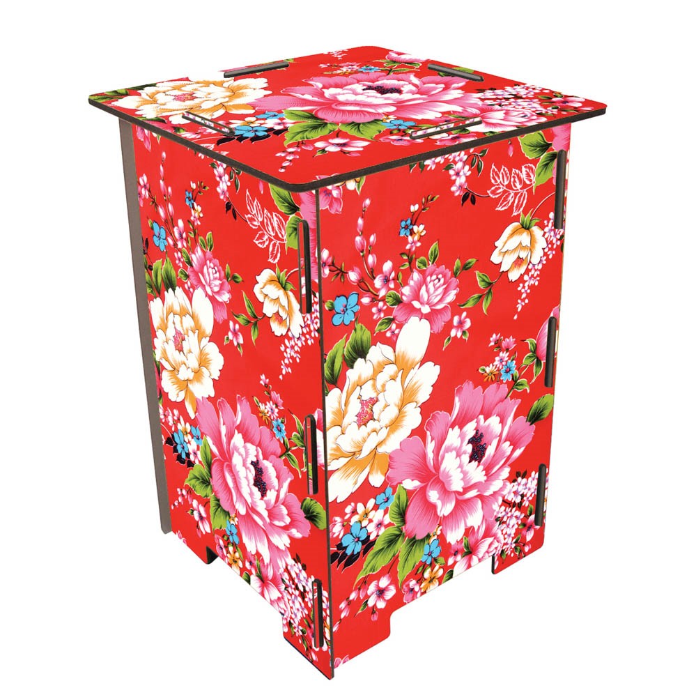 Werkhaus Photohocker bunte Blume