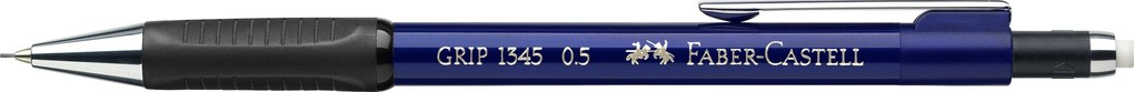 FABER-CASTELL Druckbleistift GRIP 1345, blau