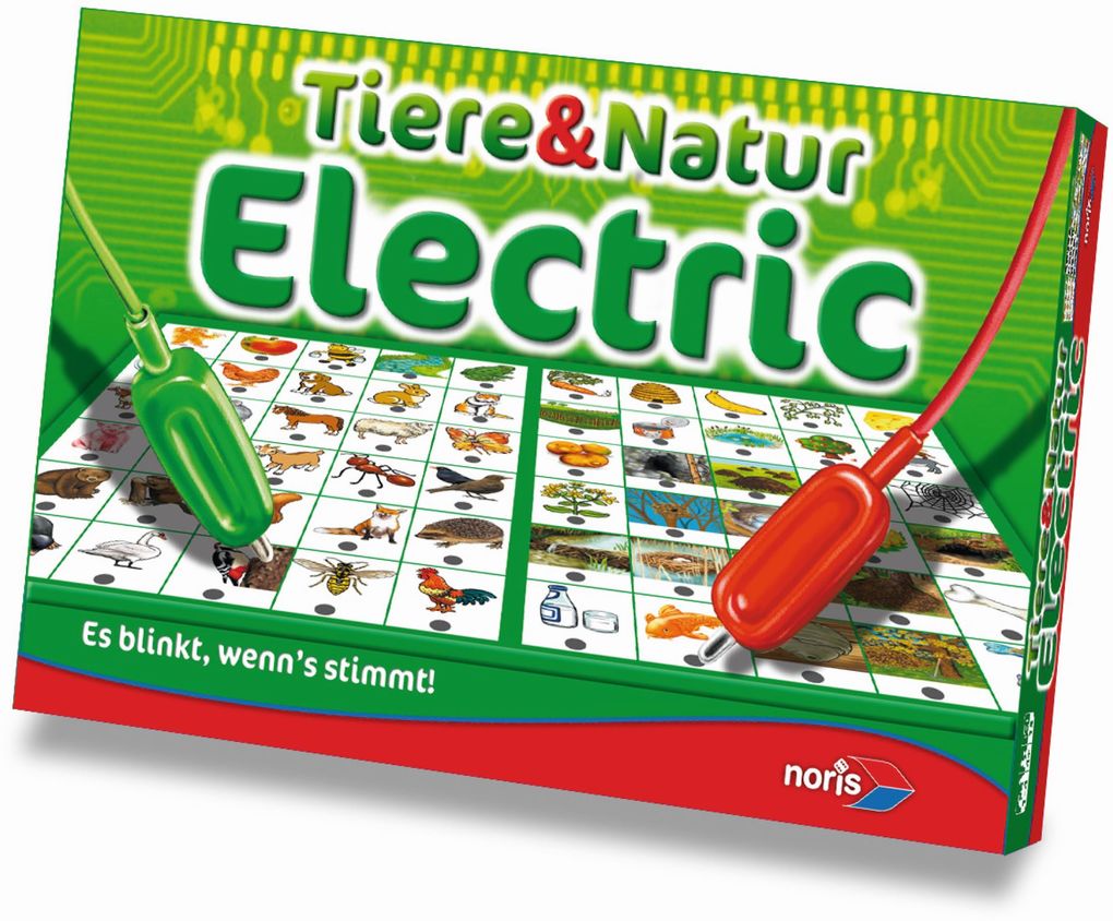 Image of Noris Spiele - Electric Tiere und Natur