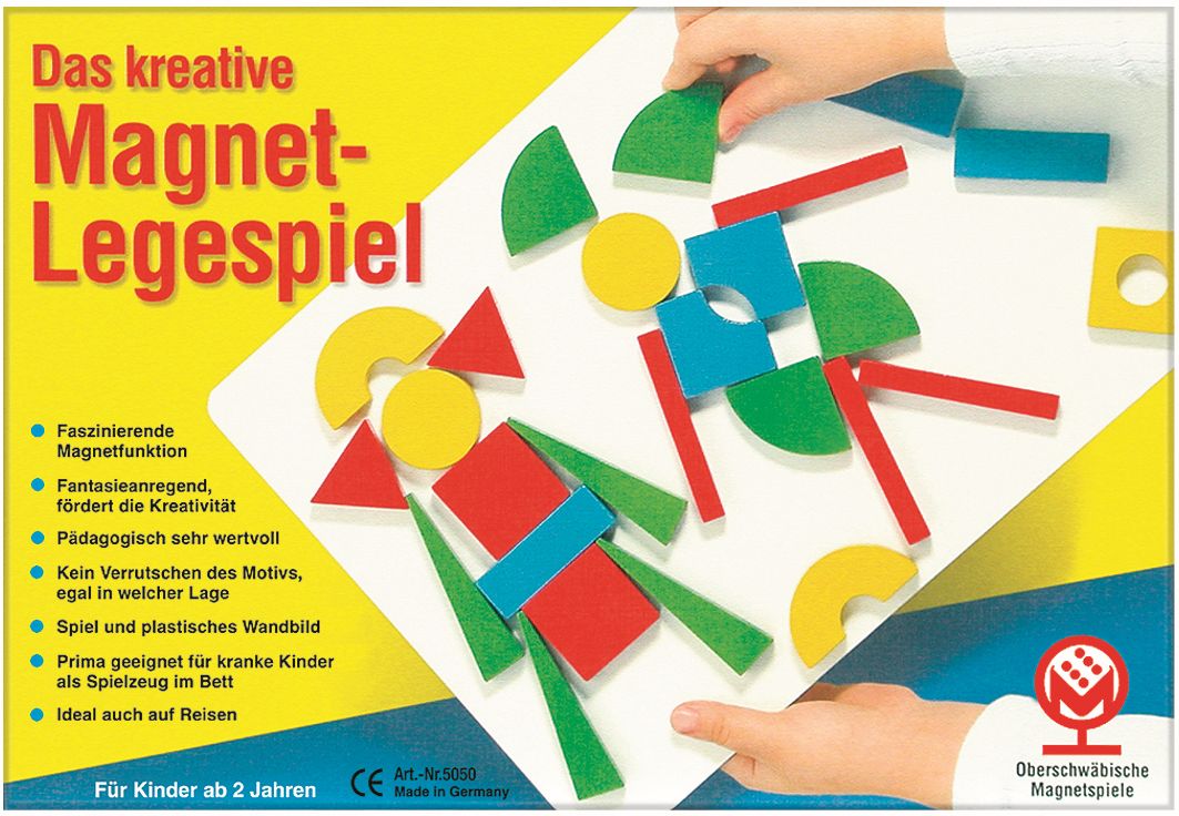 Image of Oberschwäbische Magnetspiele - Junior Magnet - Legespiel