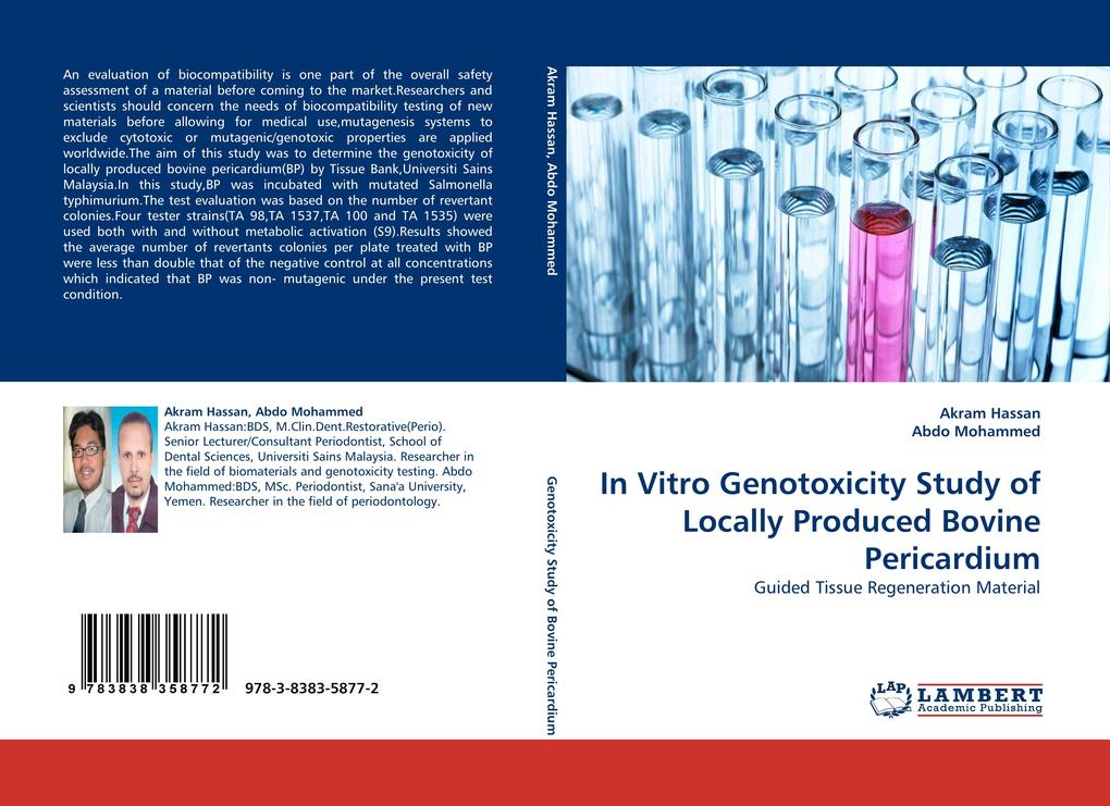 In Vitro Genotoxicity Study of Locally Produced Bovine Pericardium