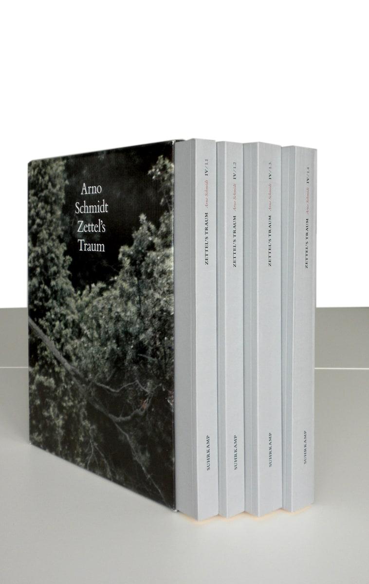 . Zettel’s Traum. 4-Bändige Studienausgabe. Arno Schmidt Belletristik - Bild 3