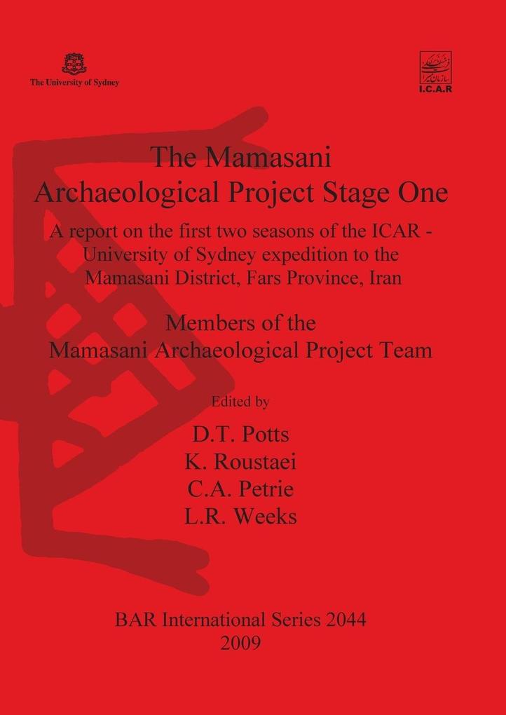 The Mamasani Archaeological Project Stage One