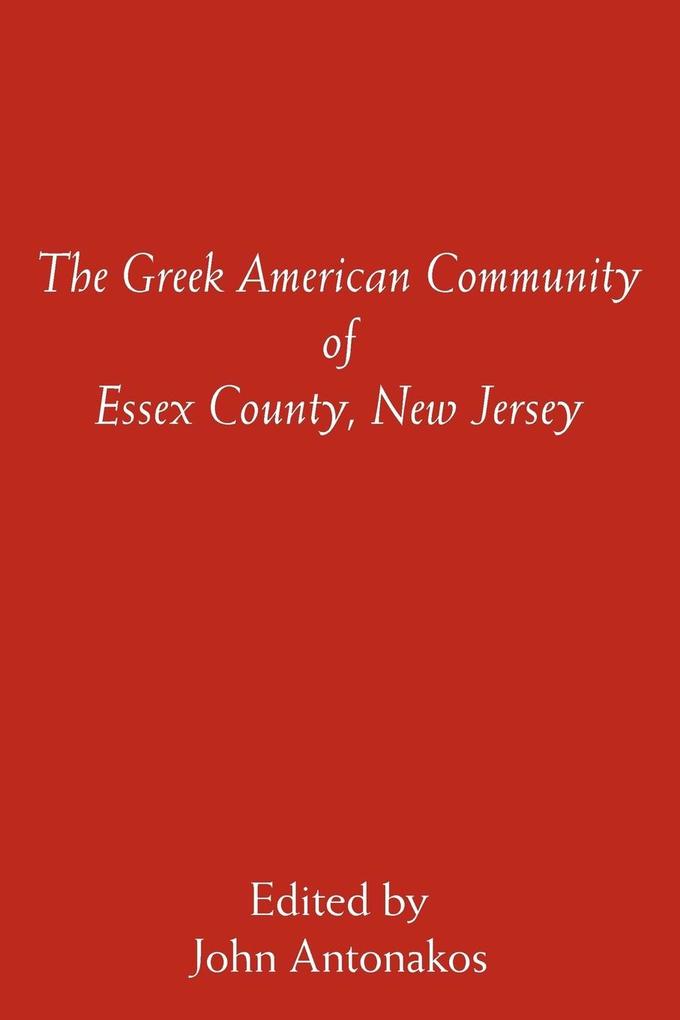 The Greek American Community of Essex County New Jersey