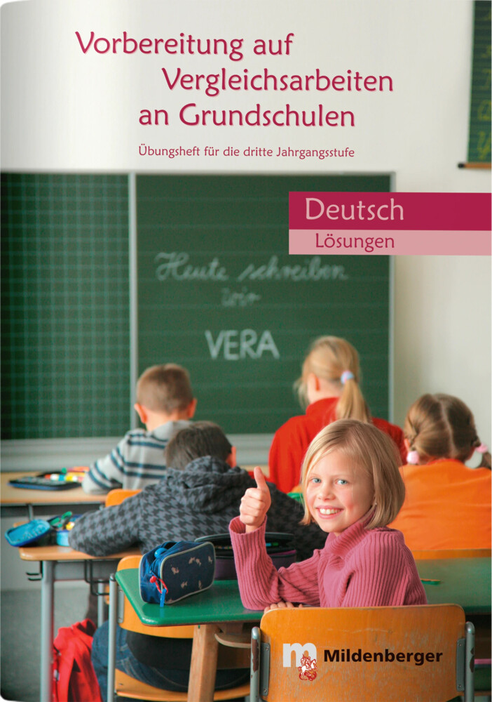 Vorbereitung auf Vergleichsarbeiten an Grundschulen - Deutsch Lösungen