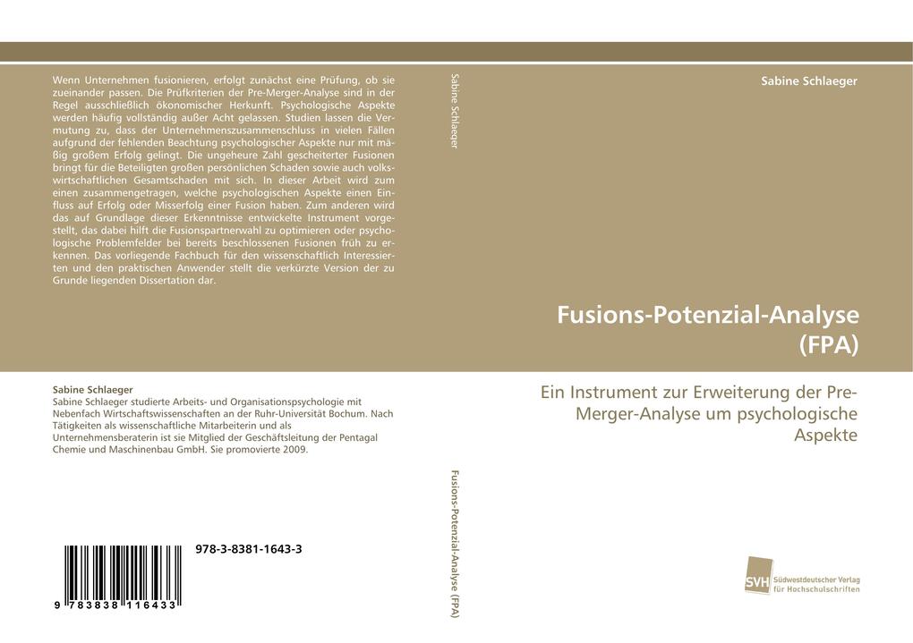 Fusions-Potenzial-Analyse (FPA)
