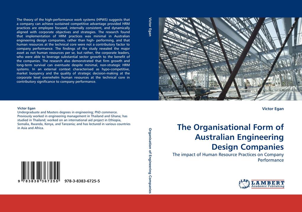 The Organisational Form of Australian Engineering Design Companies