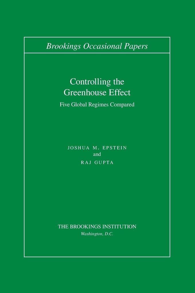 Controlling the Greenhouse Effect