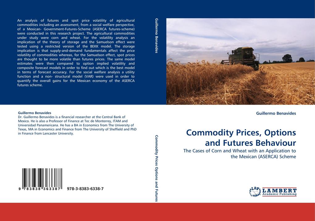 Commodity Prices Options and Futures Behaviour