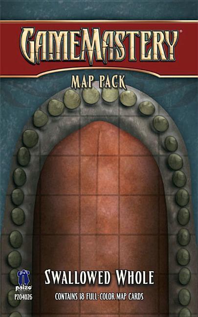 Gamemastery Map Pack: Swallowed Whole - Corey Macourek