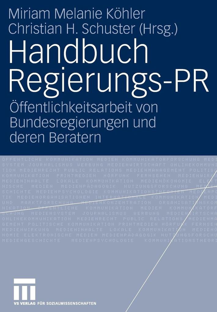 Handbuch Regierungs-PR
