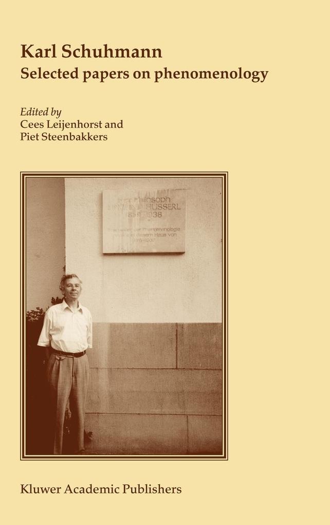 Karl Schuhmann Selected papers on phenomenology