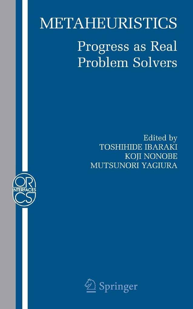 Metaheuristics: Progress as Real Problem Solvers als eBook Download von