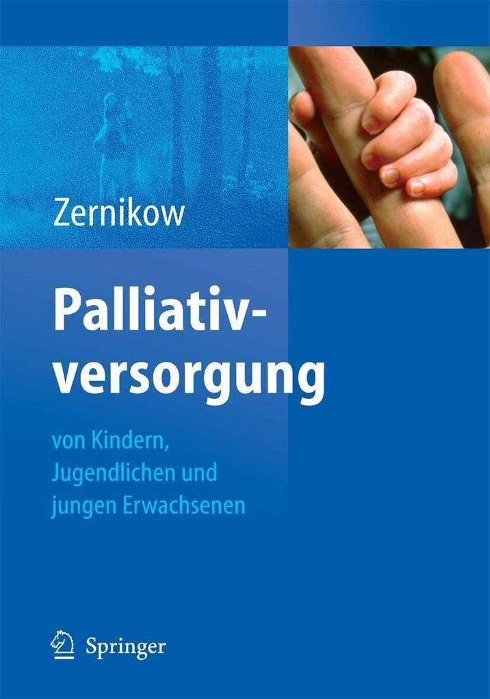 Palliativversorgung von Kindern Jugendlichen und jungen Erwachsenen