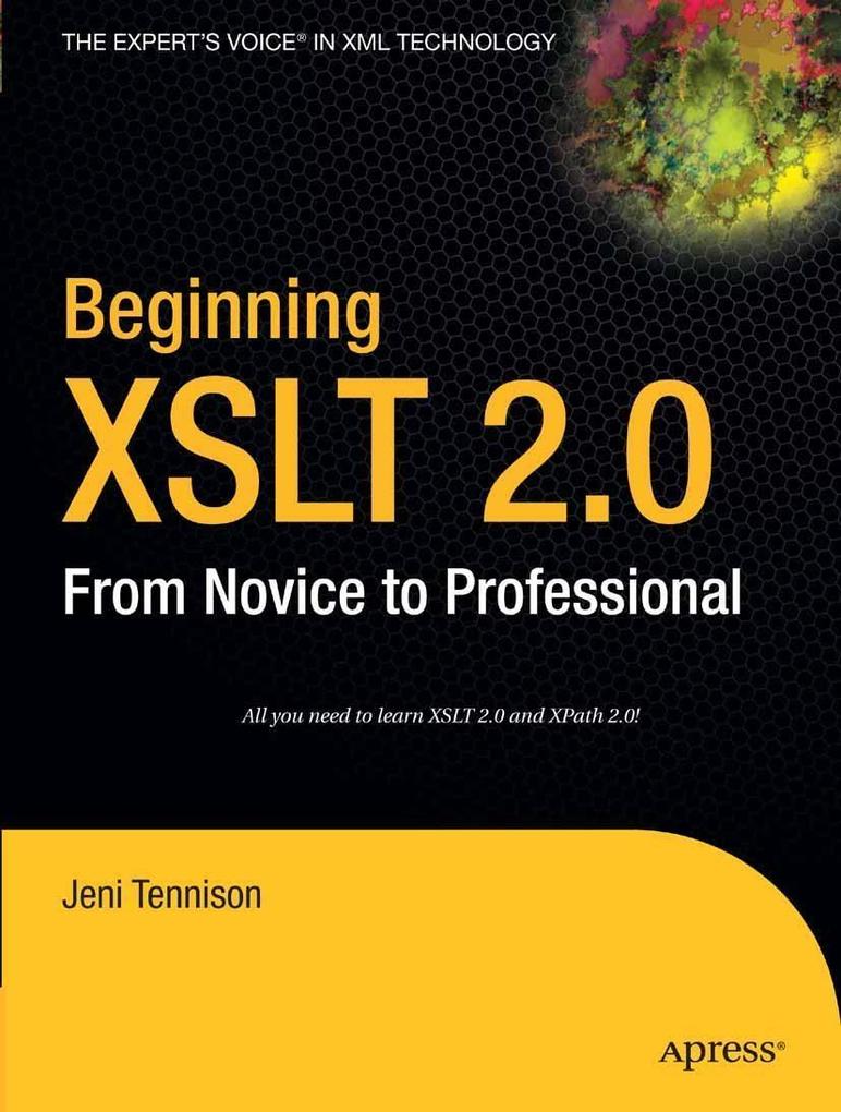 Beginning XSLT 2.0 - Jeni Tennison