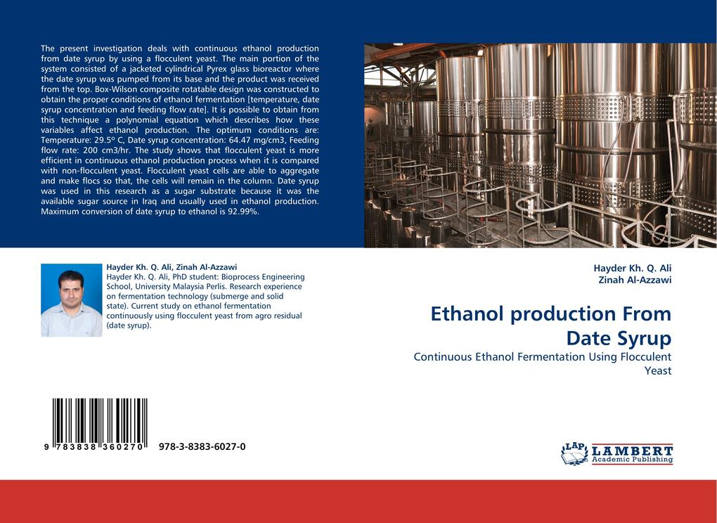 Ethanol production From Date Syrup - Hayder Kh. Q. Ali/ Zinah Al-Azzawi