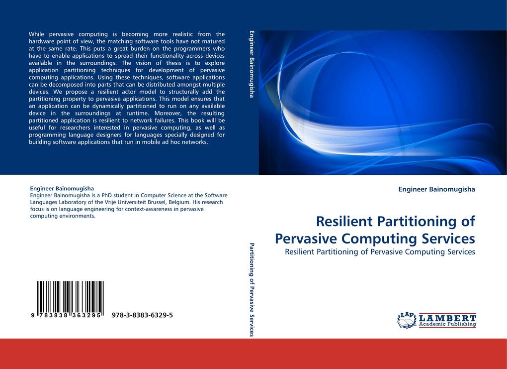 Resilient Partitioning of Pervasive Computing Services
