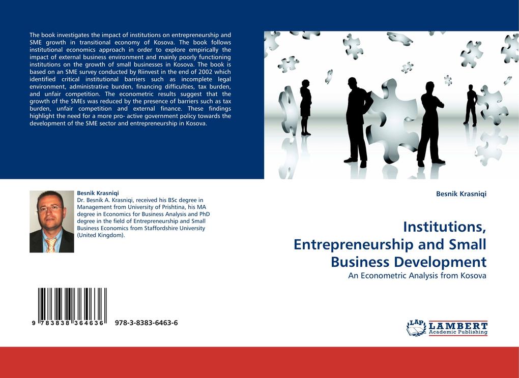Institutions Entrepreneurship and Small Business Development
