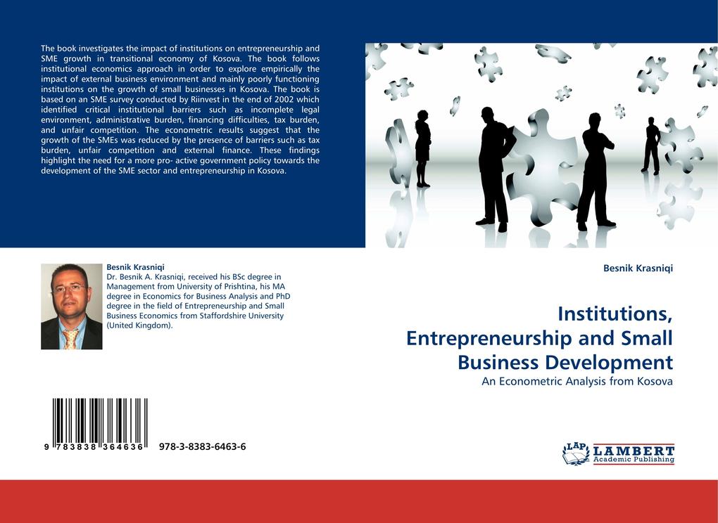 Institutions Entrepreneurship and Small Business Development