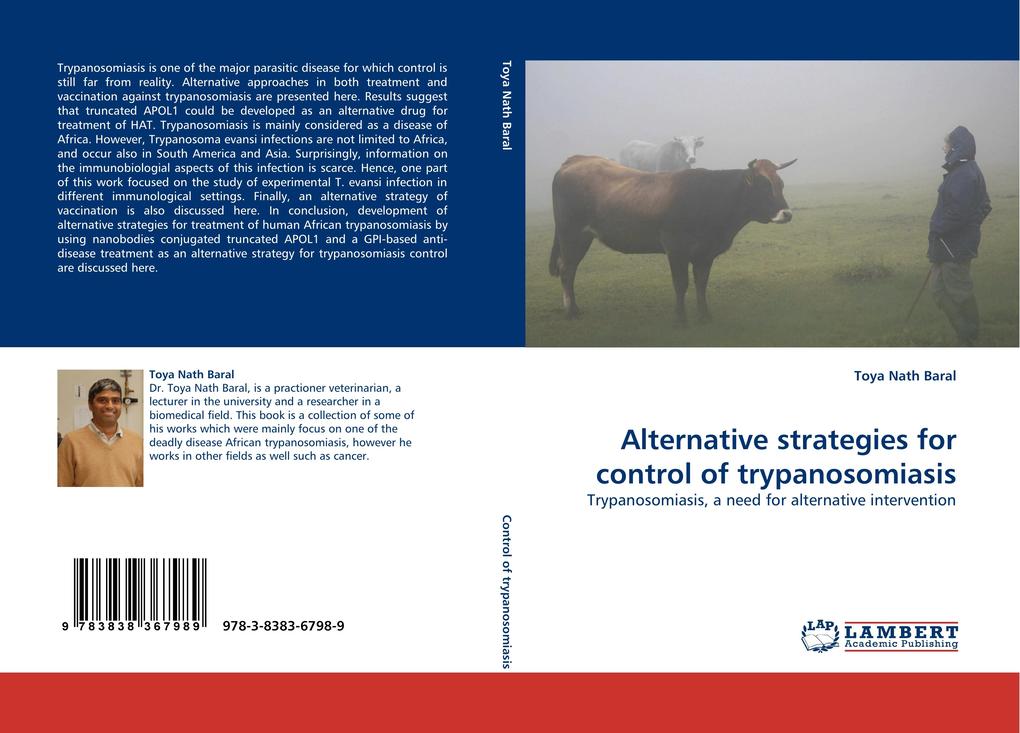 Alternative strategies for control of trypanosomiasis