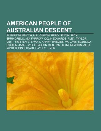 American people of Australian descent
