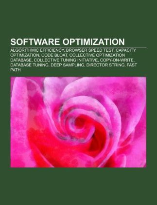 Software optimization