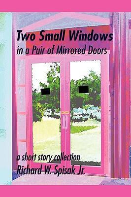 Two Small Windows in a Pair of Mirrored Doors