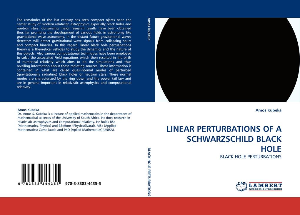 LINEAR PERTURBATIONS OF A SCHWARZSCHILD BLACK HOLE
