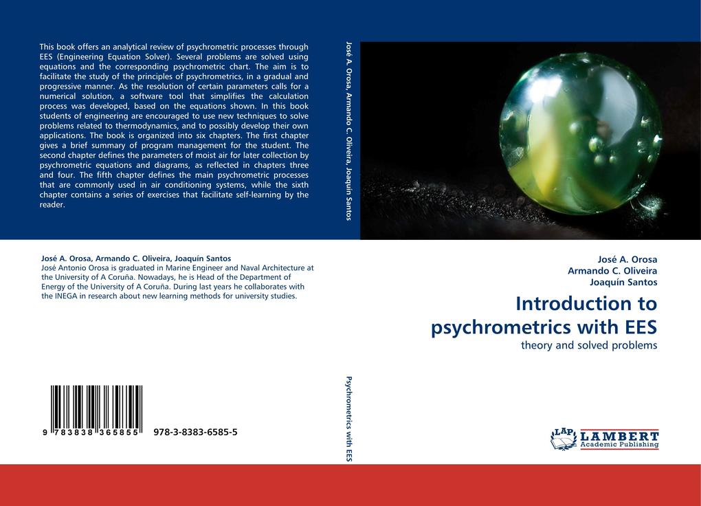 Introduction to psychrometrics with EES