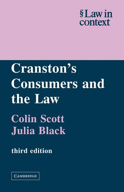 Cranston's Consumers and the Law