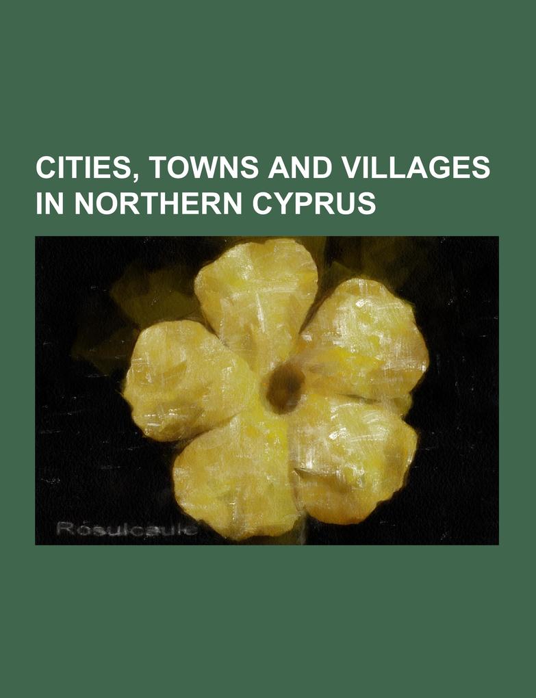 Cities towns and villages in Northern Cyprus
