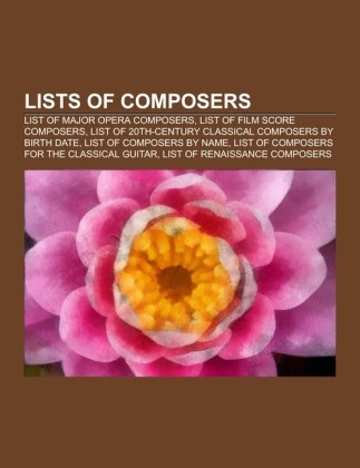 Lists of composers