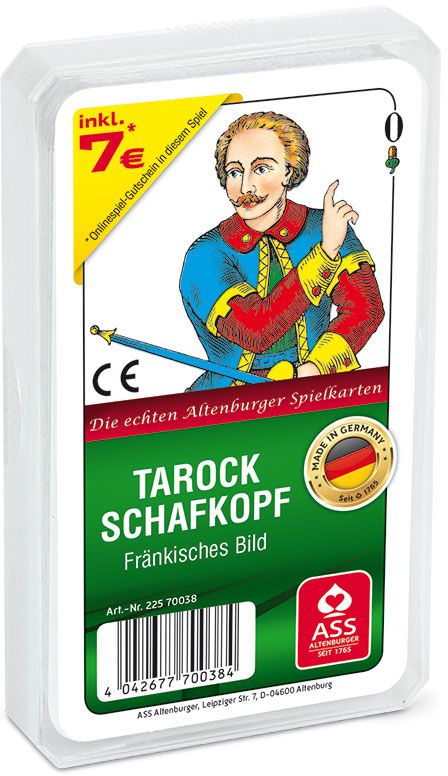 ASS Altenburger Spielkarten - Tarock/Schafkopf fränkisches Bild