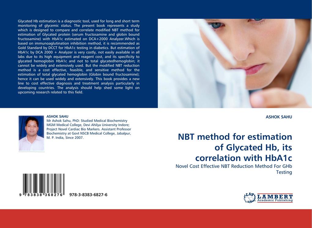 NBT method for estimation of Glycated Hb its correlation with HbA1c