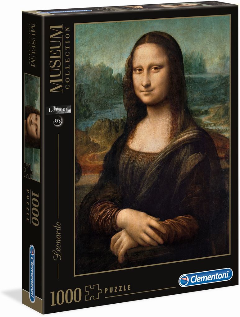 Clementoni - Musee du Louvre - Leonardo - Mona Lisa 1000 Teile