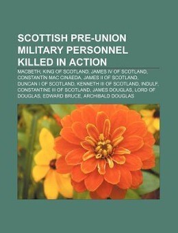 Scottish pre-union military personnel killed in action