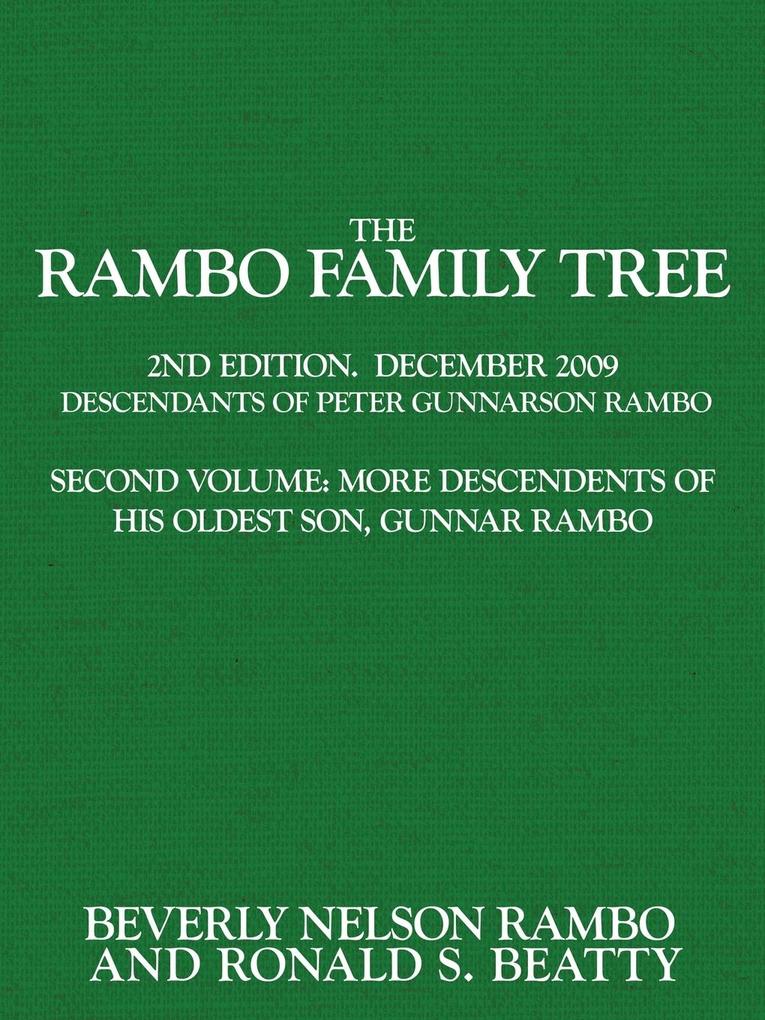 The Rambo Family Tree Volume 2