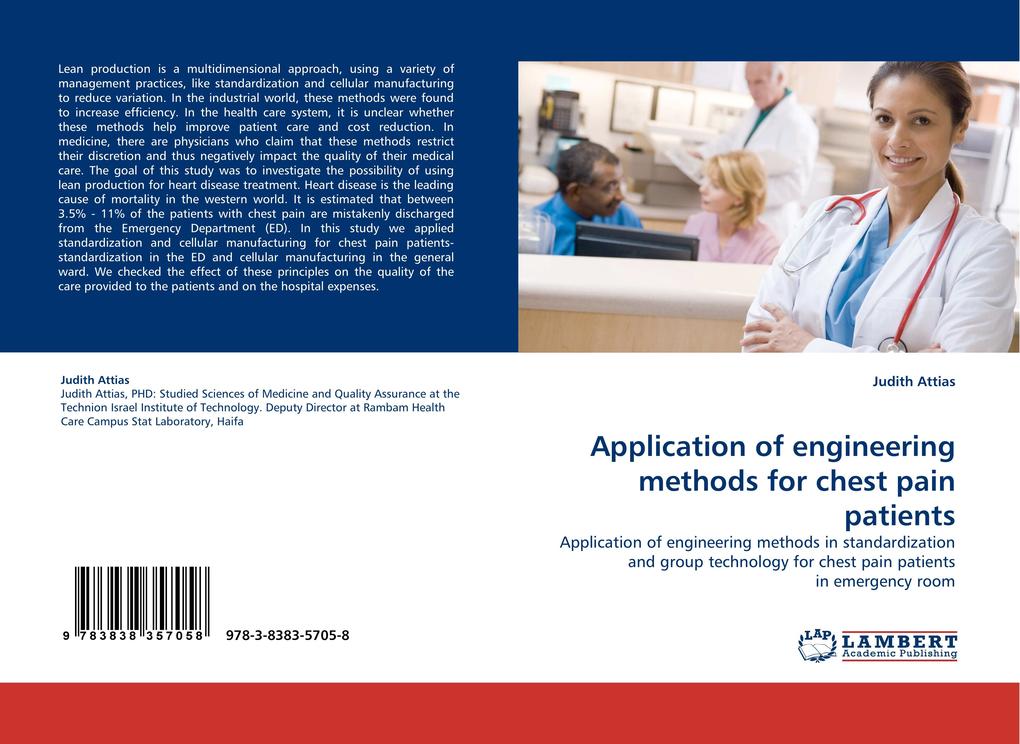 Application of engineering methods for chest pain patients